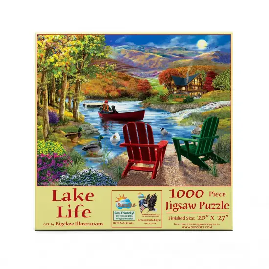 Sunsout Lake Life 1000 pc Jigsaw Puzzle 31504 {4}