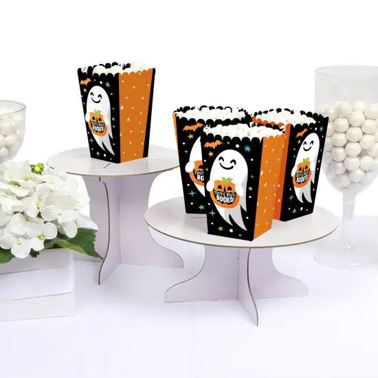 Big Dot of Happiness You've Been Booed - Ghost Halloween Party Favor Popcorn Treat Boxes - Set of 12 {4}