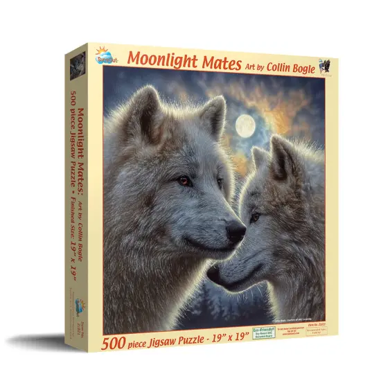 Sunsout Moonlight Mates 500 pc Jigsaw Puzzle 21821 {3}
