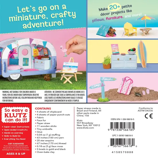 Klutz Make Your Own Tiny Camper Kit {3}