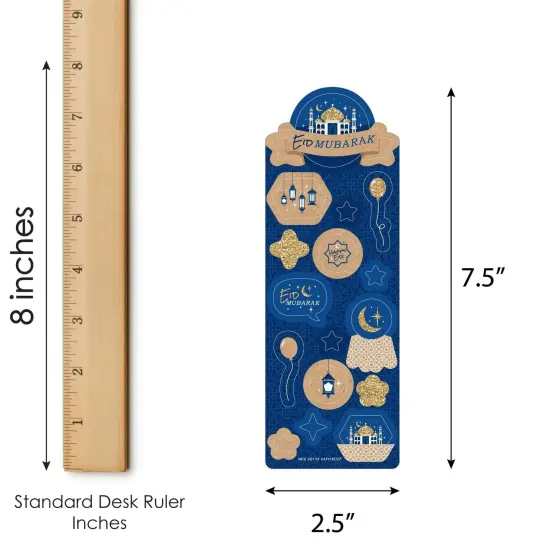 Big Dot of Happiness Eid Mubarak Party Favor Kids Stickers - Ramadan Party - 16 Sheets - 256 Stickers {4}