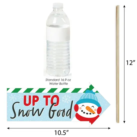 Big Dot of Happiness Funny Very Merry Christmas - Holiday Santa Claus Party Photo Booth Props Kit - 10 Piece {4}