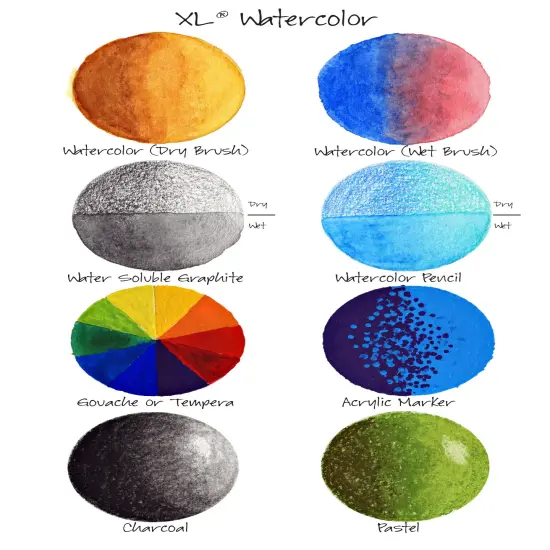 Canson XL Watercolor Pad 7"X10"-30 Sheets {2}