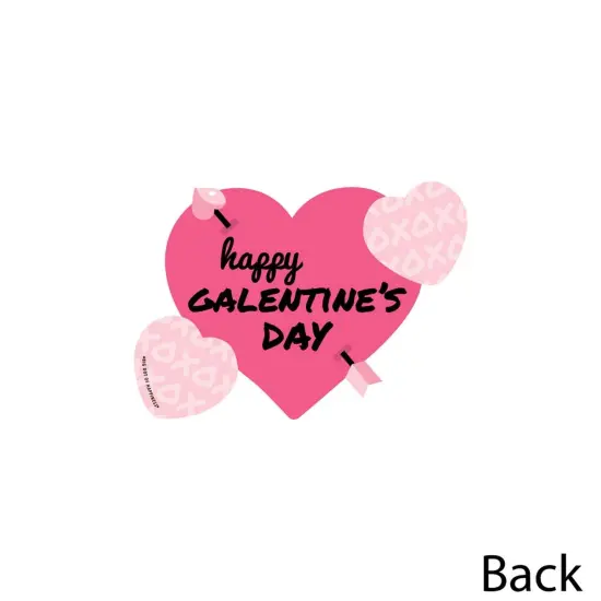 Big Dot of Happiness Be My Galentine - Heart Decorations DIY Galentine's and Valentine's Day Party Essentials - Set of 20 {4}