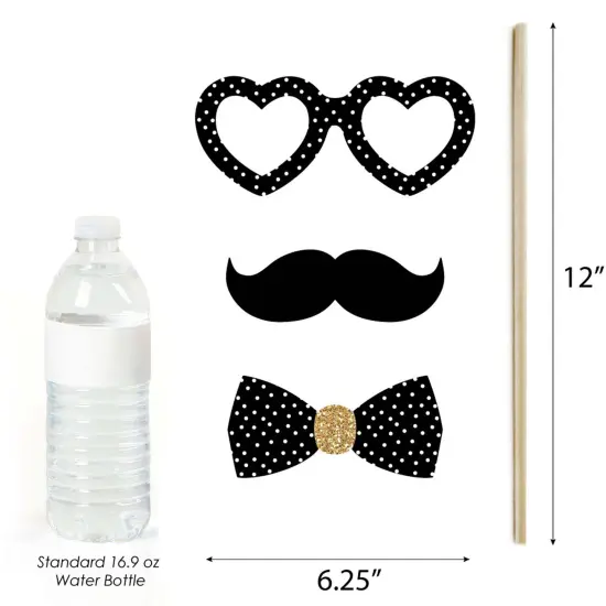 Big Dot of Happiness Hoco Dance - Homecoming Photo Booth Props Kit - 20 Count {6}