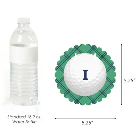 Big Dot of Happiness Par-Tee Time - Golf 1st Birthday Highchair Decor - I Am One - First Birthday High Chair Banner {3}