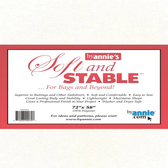 ByAnnie's Soft & Stable-White 72"X58" {1}