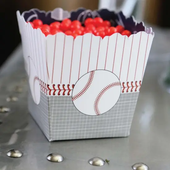 Big Dot of Happiness Batter Up - Baseball - Party Mini Favor Boxes - Baby Shower or Birthday Party Treat Candy Boxes - Set of 12 {7}