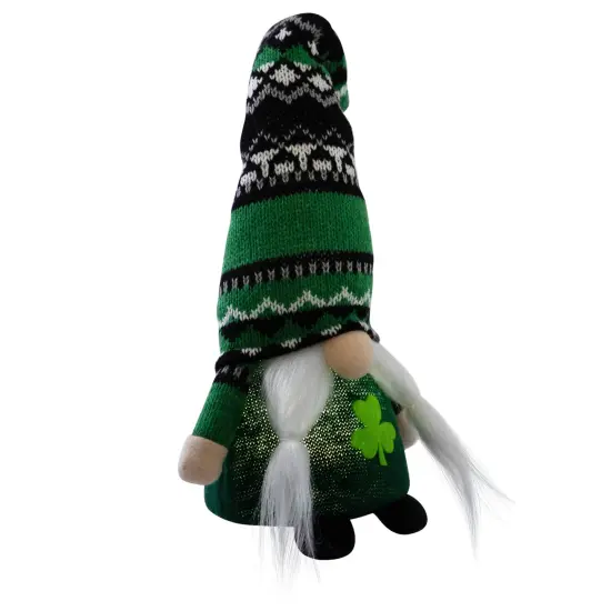 Northlight LED Lighted St. Patrick's Day Girl Gnome - 11.5" Green {5}