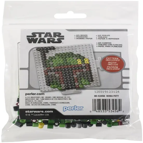 Perler Fused Bead Trial Kit-Star Wars Boba Fett {2}