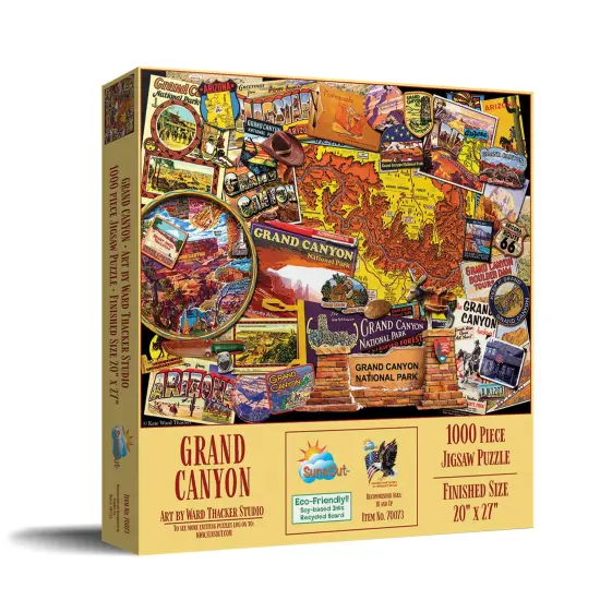 Sunsout Grand Canyon 1000 pc Jigsaw Puzzle 70073 {3}