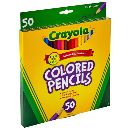 Crayola Colored Pencils-50/Pkg Long {2}