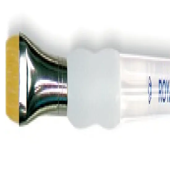 Royal&Langnickel(R) Soft-Grip Gold Taklon Short Shader Brush {1}