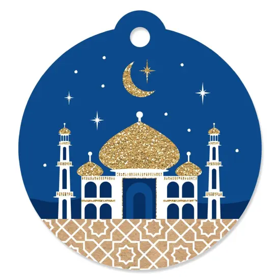 Big Dot of Happiness Ramadan - Eid Mubarak Favor Gift Tags (Set of 20) {1}