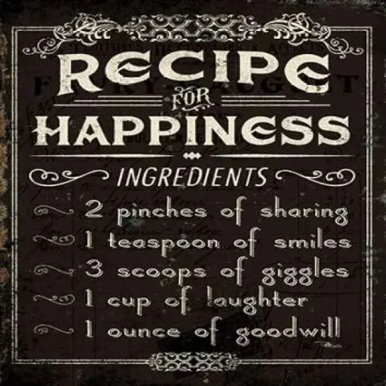 Life Recipes IV Poster Print byPela Studio - Item # VARPDX17415 {1}