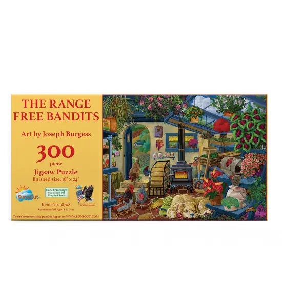 Sunsout The Range Free Bandits 300 pc Jigsaw Puzzle 38708 {4}