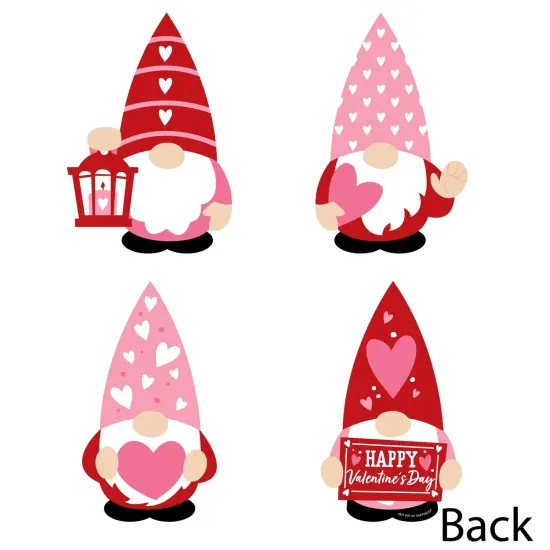 Big Dot of Happiness Valentine Gnomes - Decorations DIY Valentine&rsquo;s Day Party Essentials - Set of 20 {4}