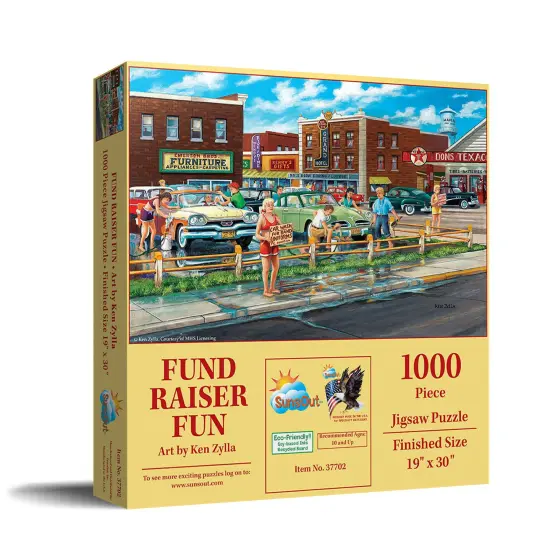 Sunsout Fundraiser Fun 1000 pc Jigsaw Puzzle 37702 {3}