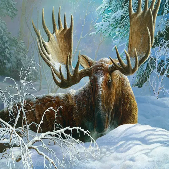 Sunsout Winter Blanket 550 pc Jigsaw Puzzle 56413 {1}