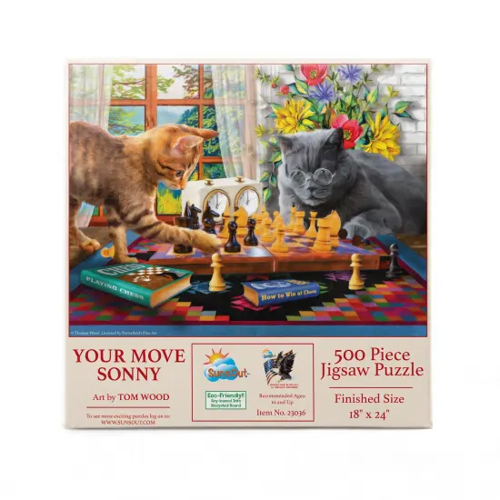 Sunsout Your Move Sonny 500 pc Jigsaw Puzzle 23036 {4}