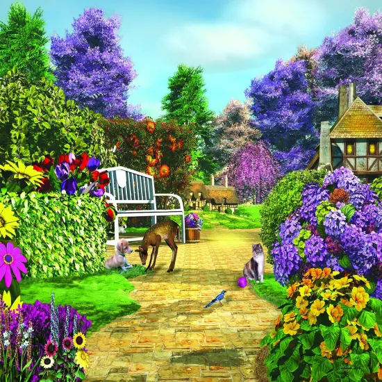 Sunsout Peaceful Moment 1000 pc Jigsaw Puzzle 61575 {1}