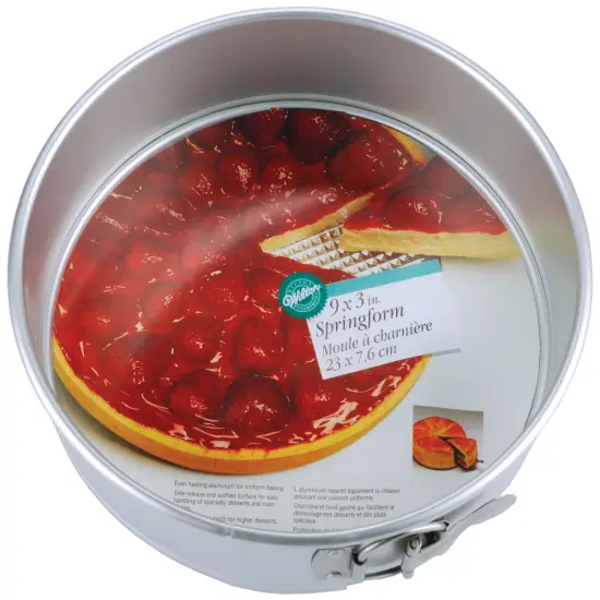 Wilton Springform Cake Pan-Round 9"X3" {1}