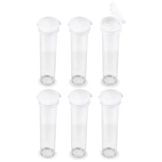 Craft Medley Glitter Shaker Jars 3" 6/Pkg-Empty {2}