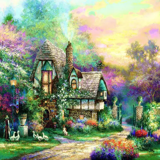 Sunsout Weekend Retreat 300 pc Jigsaw Puzzle 18050 {1}