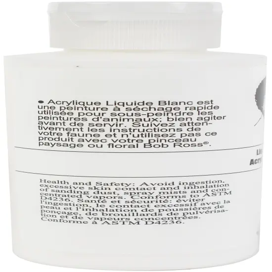 Bob Ross Acrylic White-4oz {3}