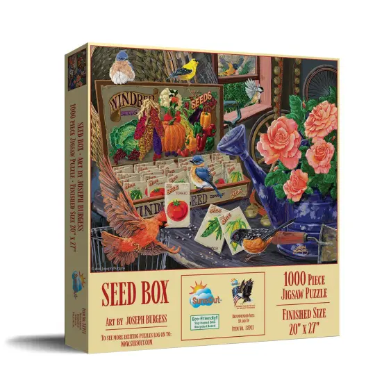 Sunsout Seed Box 1000 pc Jigsaw Puzzle 38911 {3}