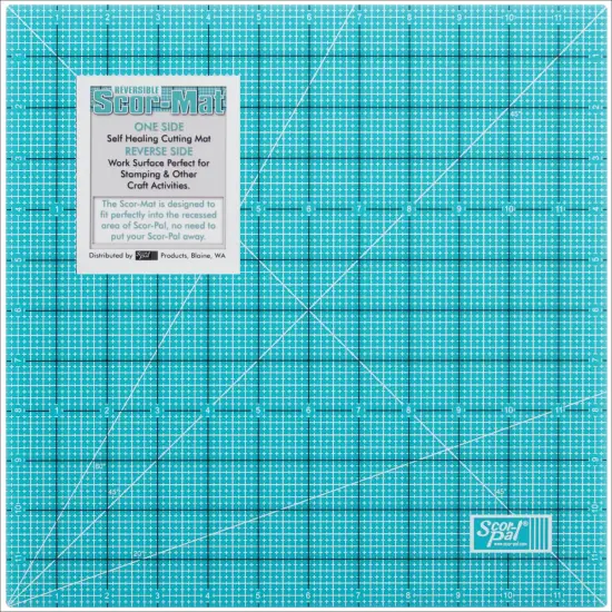 Reversible Scor-Mat 12"X12"-Imperial {1}