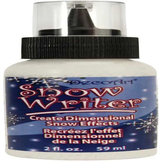 DecoArt Snow Writer 2oz-White {1}