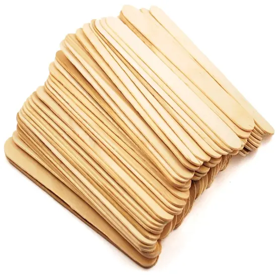 Krafty Kids Jumbo Craft Sticks-Natural 6" 50/Pkg {2}