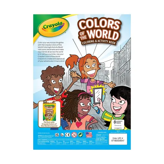 Crayola Colors Of The World Coloring Book-96 Pages {2}