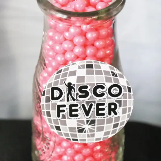 Big Dot of Happiness 70's Disco - DIY Shaped 1970's Disco Fever Party Cut-Outs - 24 Count {6}