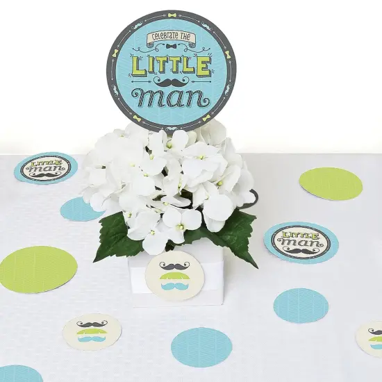 Big Dot of Happiness Dashing Little Man Mustache Party - Baby Shower or Birthday Party Giant Circle Confetti - Party D&eacute;cor - Large Confetti 27 Count {7}