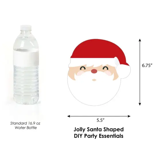 Big Dot of Happiness Jolly Santa Claus - Christmas Decorations DIY Party Essentials - Set of 20 {6}
