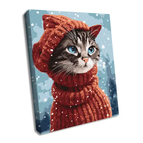 Painting by Numbers kit Amazing kitty KHO4456 {1}