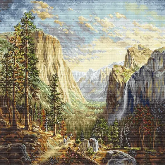 Riding the Range B612L Counted Cross-Stitch Kit {1}