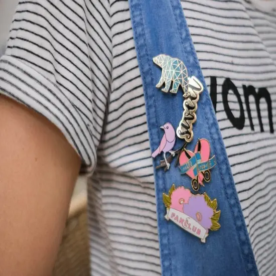 Crafty Friends Enamel Pin Set {5}