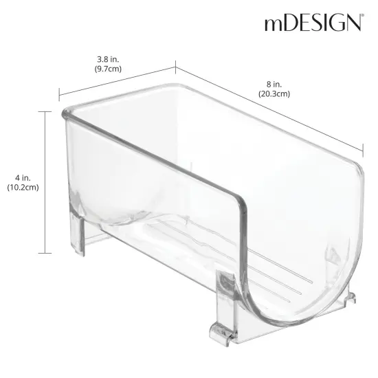 mDesign Wine Rack, Water Bottle Storage Organizer Holder, Stackable {3}