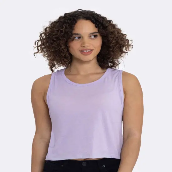 Next Level&reg; Women's Festival Crop Tank Lavender {1}