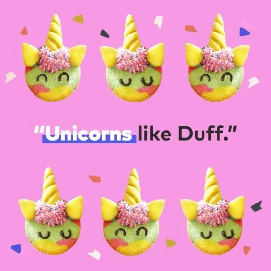 Duff Goldman DIY Kids Baking Kit by Baketivity - Bake Unicorn Rainbow Cookies with Premeasured Ingredients | Best Family Fun Activity Cookie Making Kit, Baking Gift Set for Girls, Boys, Teens, Adults {6}