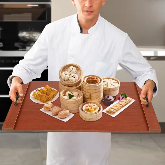 Kitcheniva Noodle Wood Board Stove Top Cover For Gas And Electric Stove Black {3}