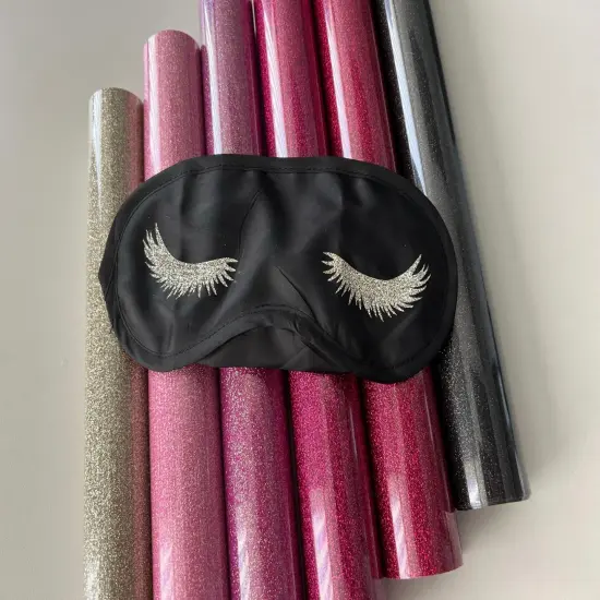 Glitter 11.8" x 24" Sheet Flamingo {5}