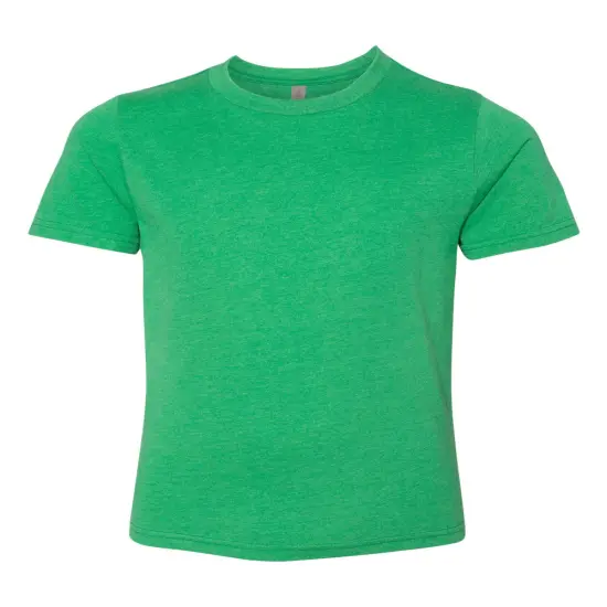 Next Level&reg; Youth Short Sleeve Crewneck CVC T-Shirt Kelly green {1}