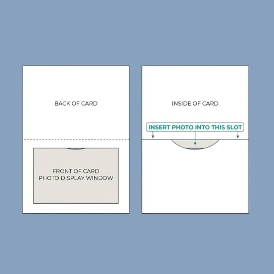 48 Pack Photo Insert Cards with Envelopes {3}