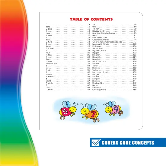 Spectrum Early Years Math Readiness Preschool Workbook, Pre K Activity Book Age 4-5, Patterns, Number Recognition, Counting and More Early Learning Mathematics, PreK Classroom or Homeschool Curriculum {3}