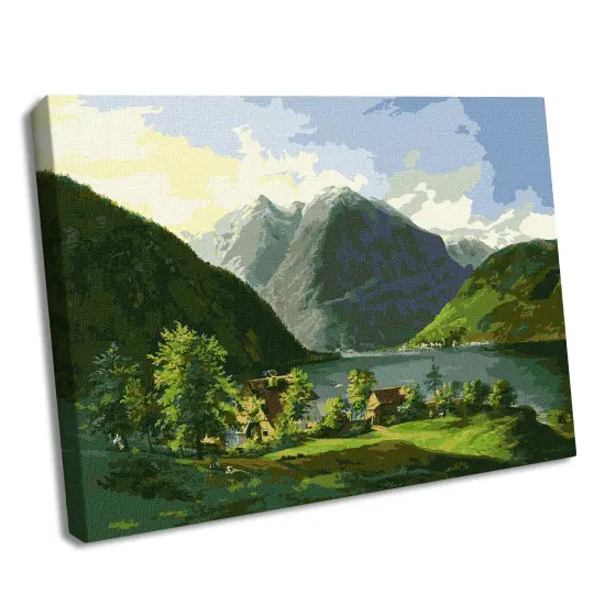 Painting by Numbers kit Lake landscape KHO2884 {1}