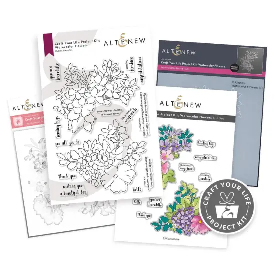 Altenew Craft Your Life Project Kit: Watercolor Flowers {1}